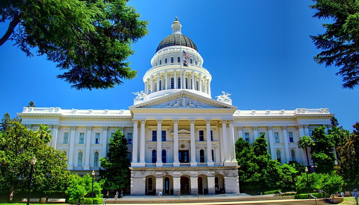 California State Capitol building in Sacramento