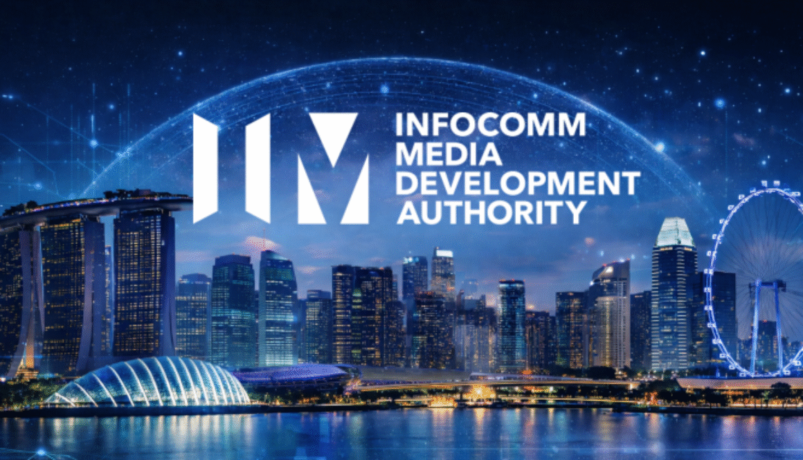 Singapore skyline with digital network overlay representing agentic artificial intelligence governance