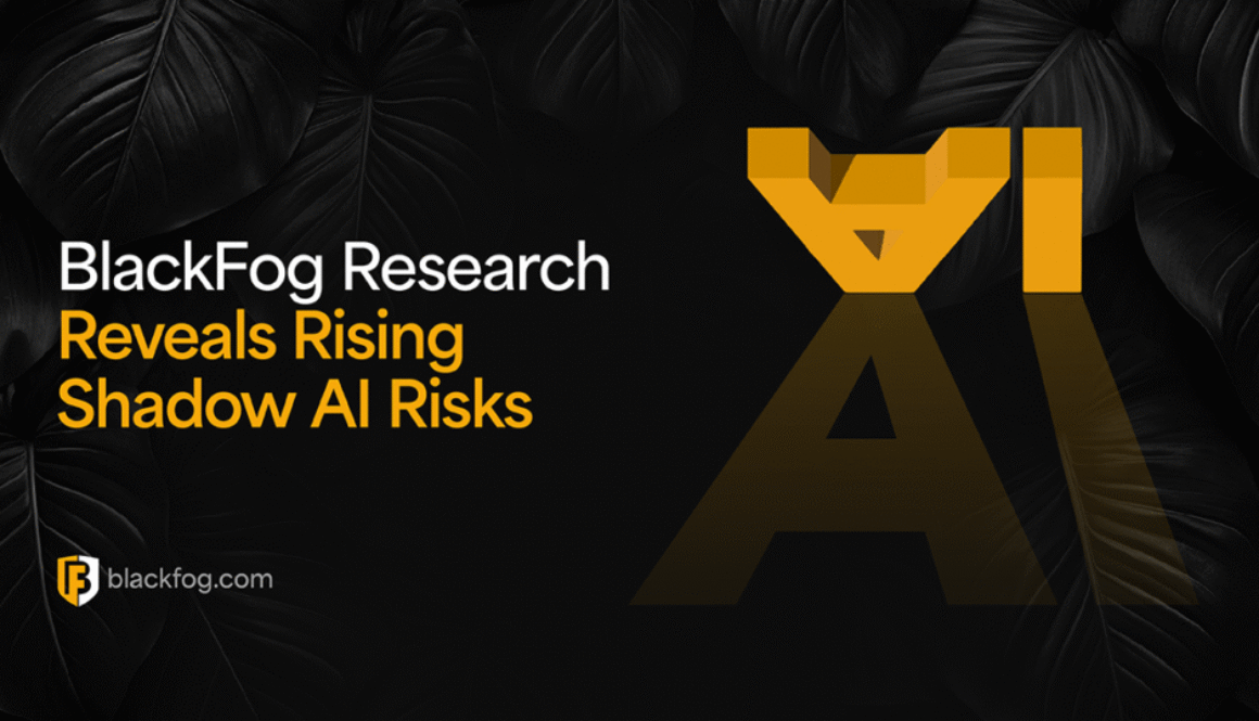 BlackFog research graphic showing rising shadow AI risks in enterprise workplaces