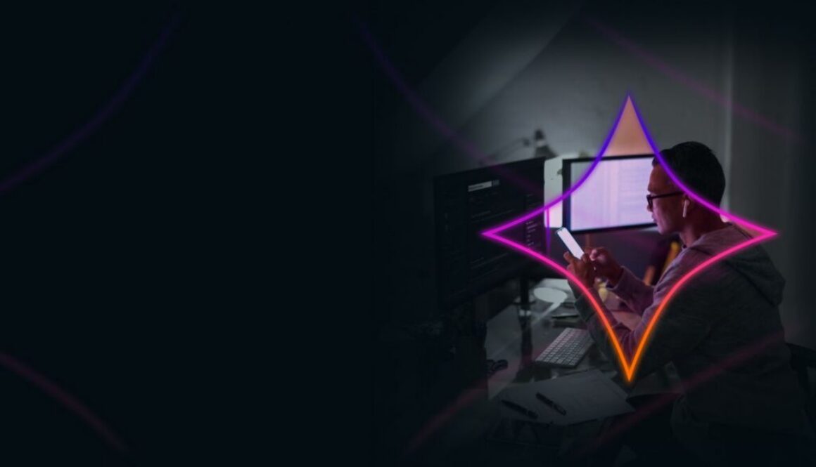 Security professional monitoring systems as AI-driven cyber threats increase across enterprise environments