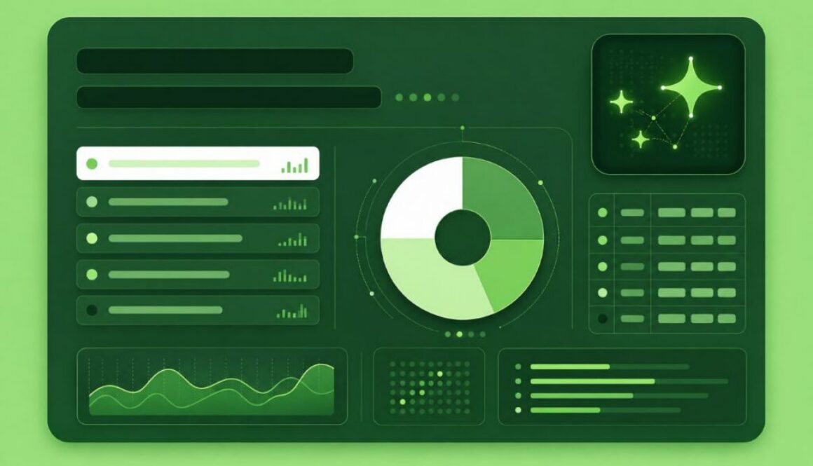 Green reporting dashboard illustrating data quality, AI errors, and corporate disclosures in Workiva’s 2026 survey.