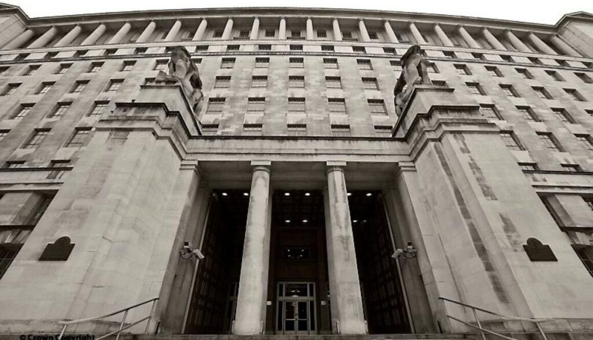 The Ministry of Defence headquarters in Whitehall, on Taskforce RAID funding for UK military AI